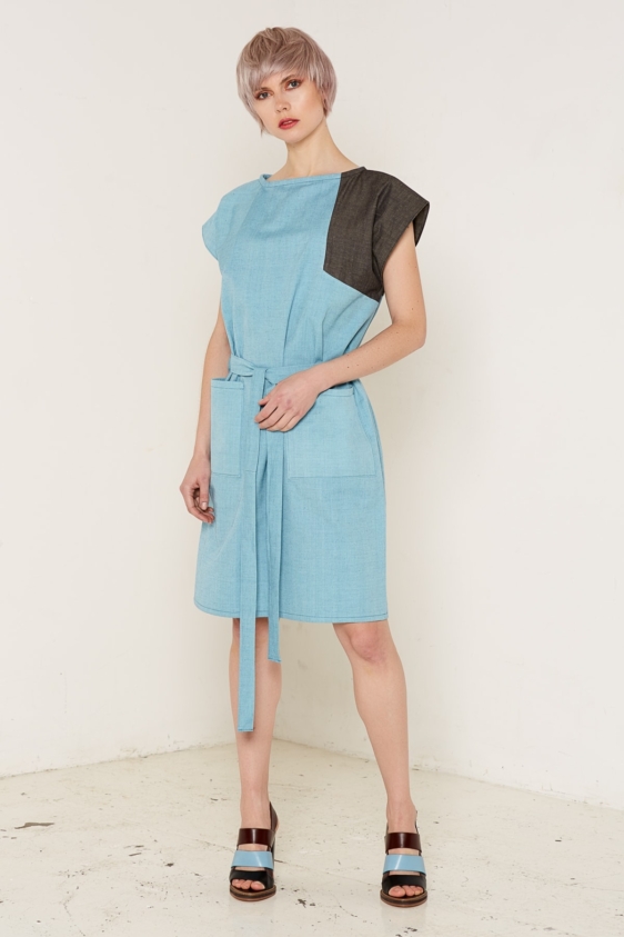 Elara Dress (Aqua) - Image 2