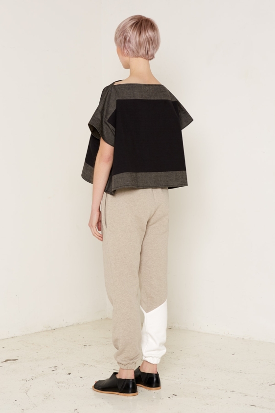 Luna Top (Black and Grey) - Image 3