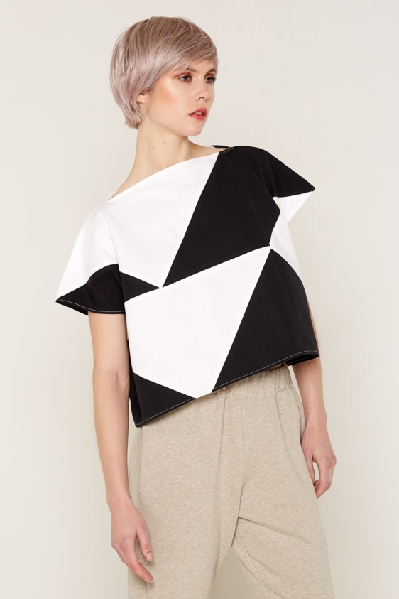 Mercury Top (Black and White)