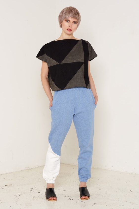 Mercury Top (Grey and Black) - Image 2