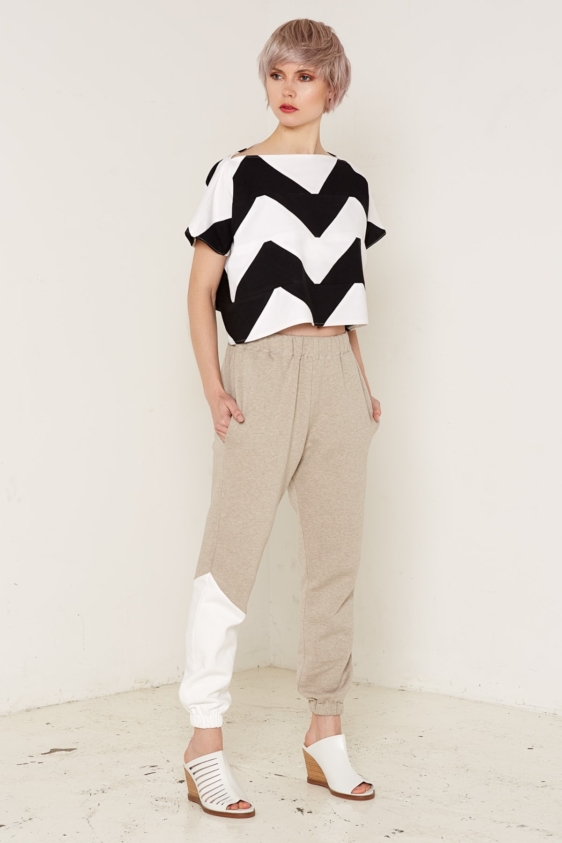 Namaka Top (Black and White) - Image 2