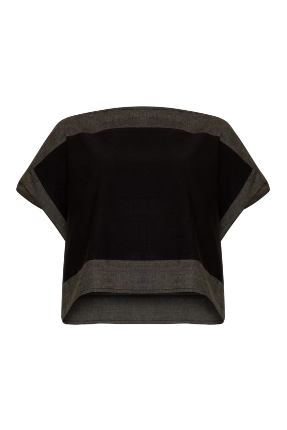 Luna Top (Black and Grey) - Image 4