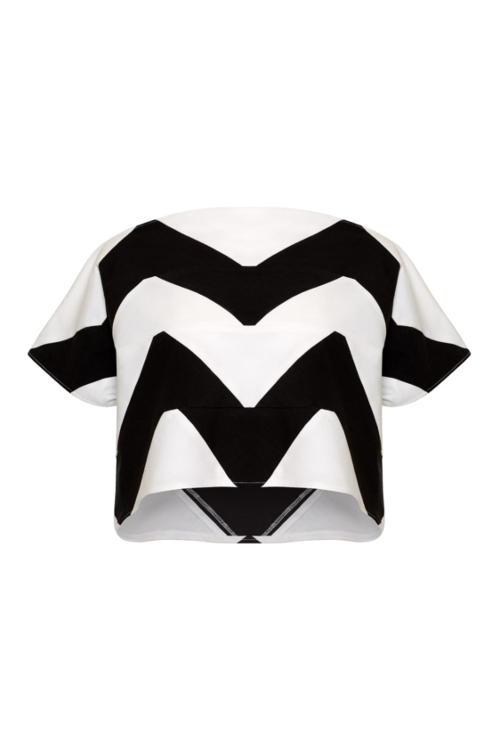 Namaka Top (Black and White) - Image 4