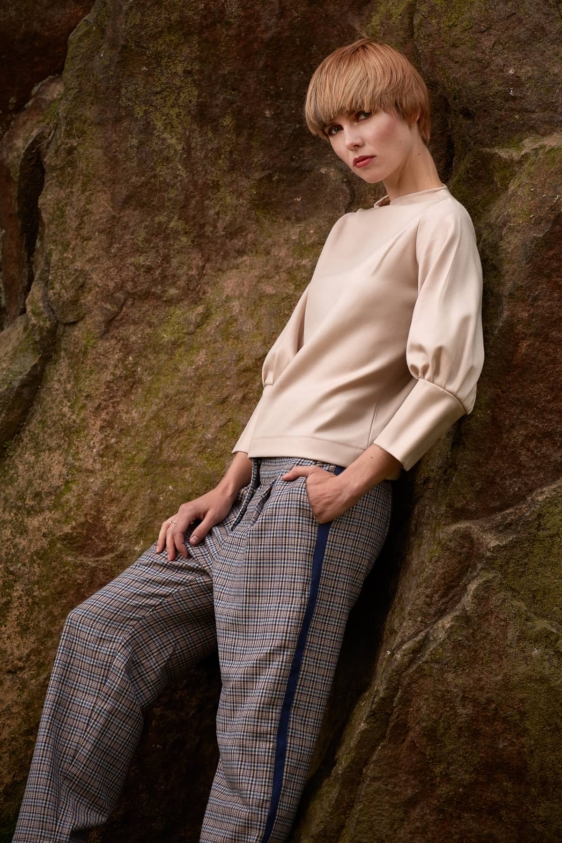 Monica Trousers (Blue) - Image 5