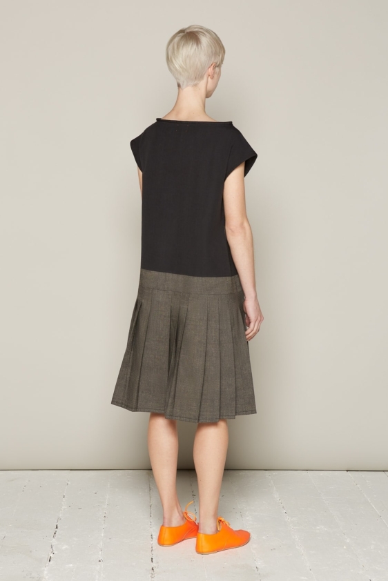 Brigit Dress (Black & Grey) - Image 4