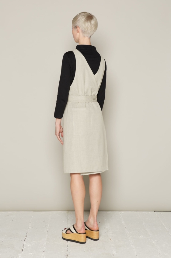 Isabelle Dress (Beige) - Image 3