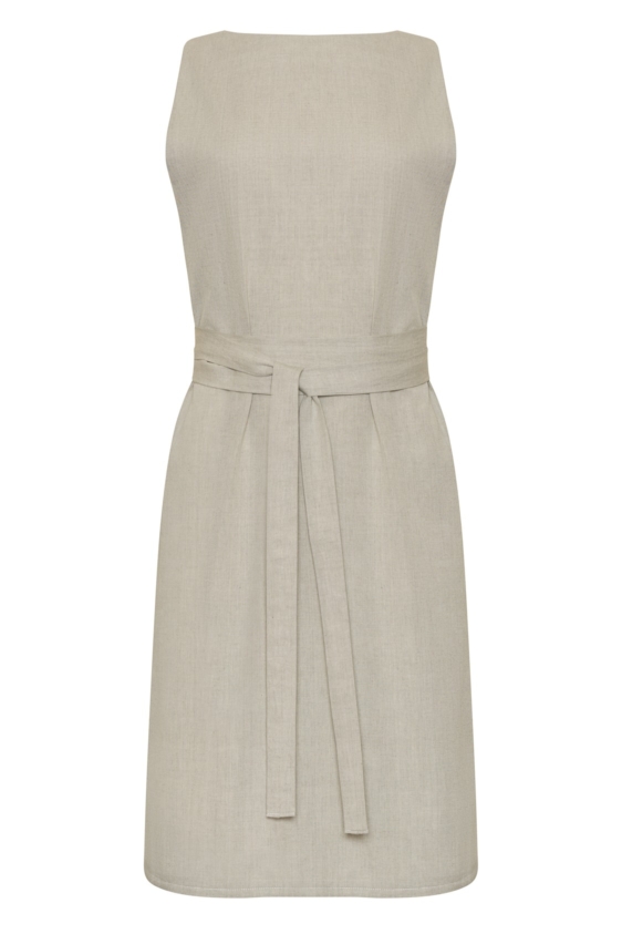 Isabelle Dress (Beige) - Image 4