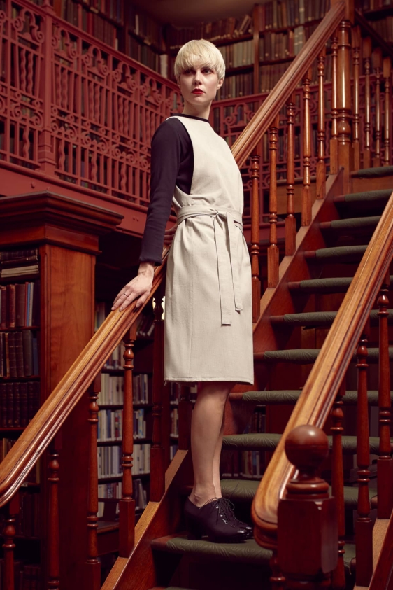 Isabelle Dress (Beige) - Image 5