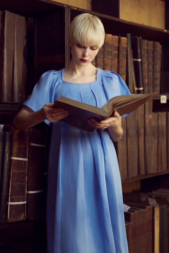 Jackie Dress (Blue) - Image 5