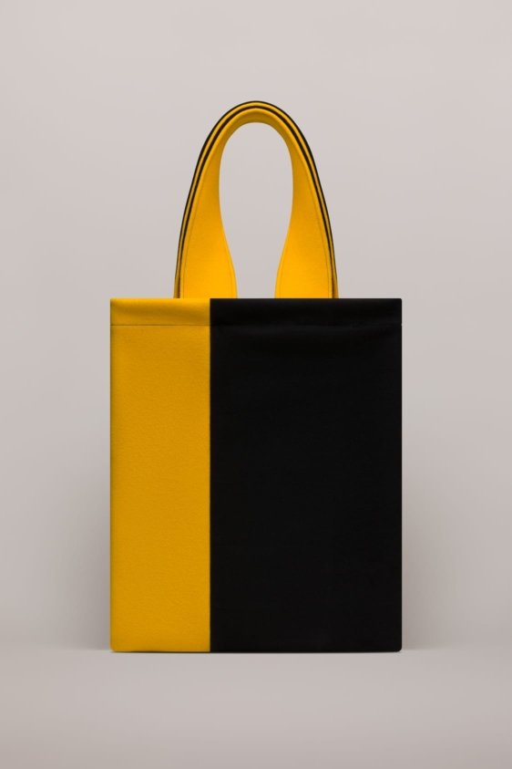 Helianthus Bag (Black & Yellow) - Image 2