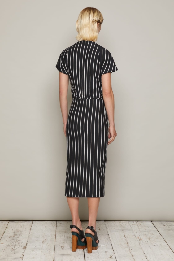 Camille Dress (Black and White) - Image 3