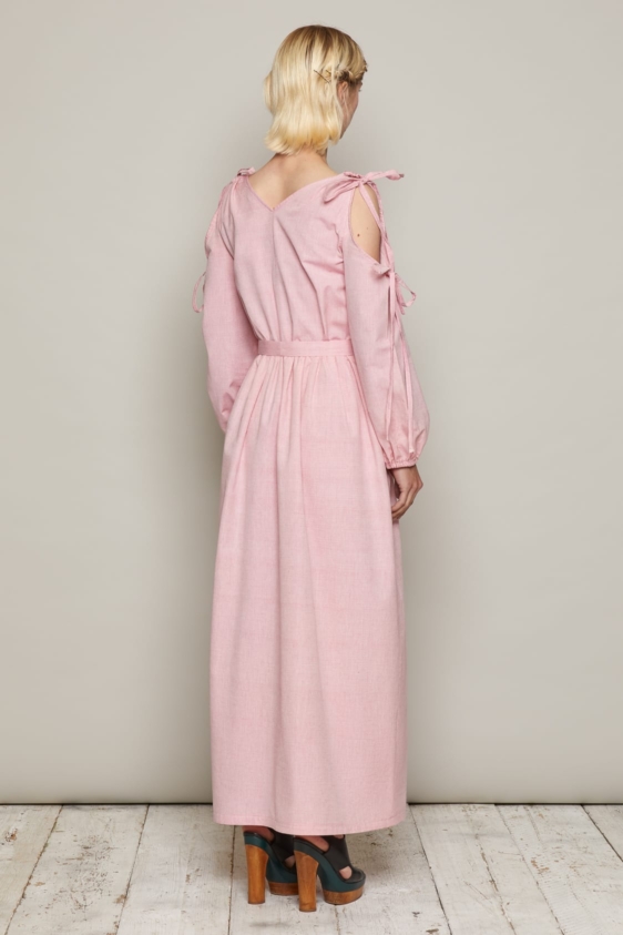 Elisabet Dress (Pink) - Image 3