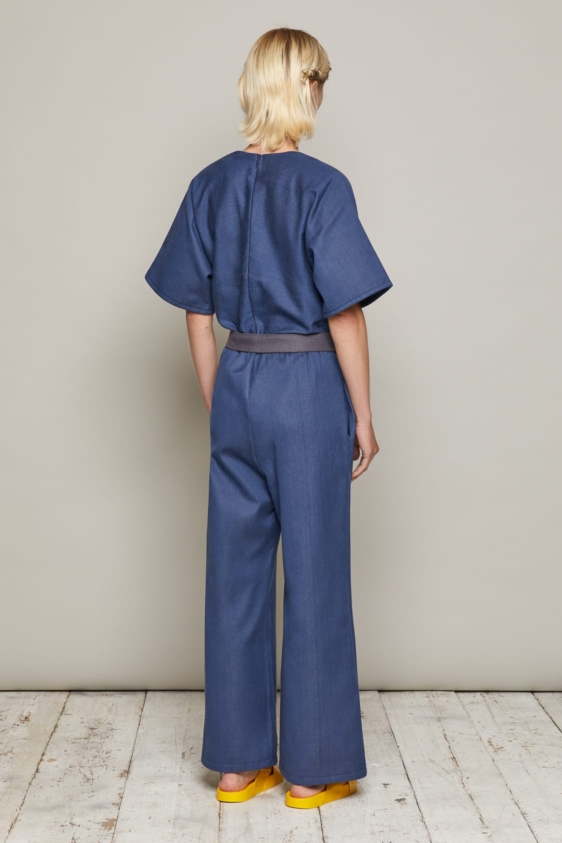 Fiona Jumpsuit (Navy) - Image 3