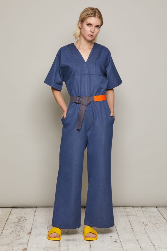 Fiona Jumpsuit (Navy) - Image 2