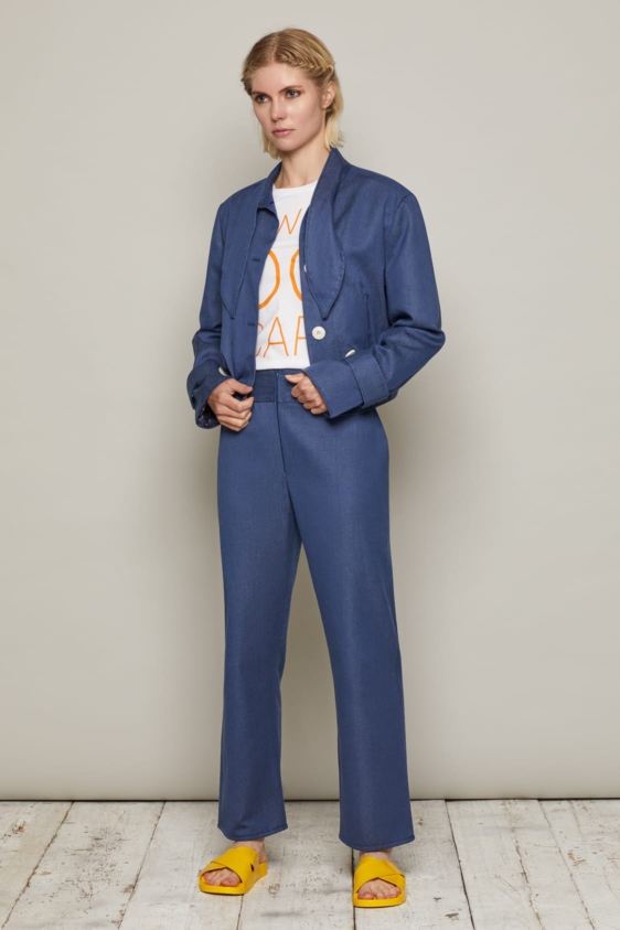 Jasmin Jacket (Navy) - Image 2