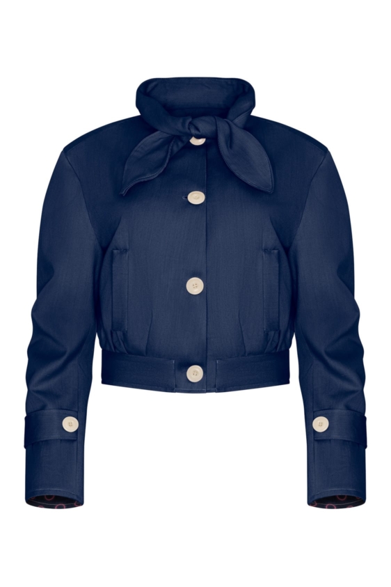 Jasmin Jacket (Navy) - Image 4