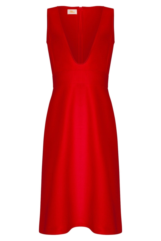 Jodie Dress (Red) - Image 4