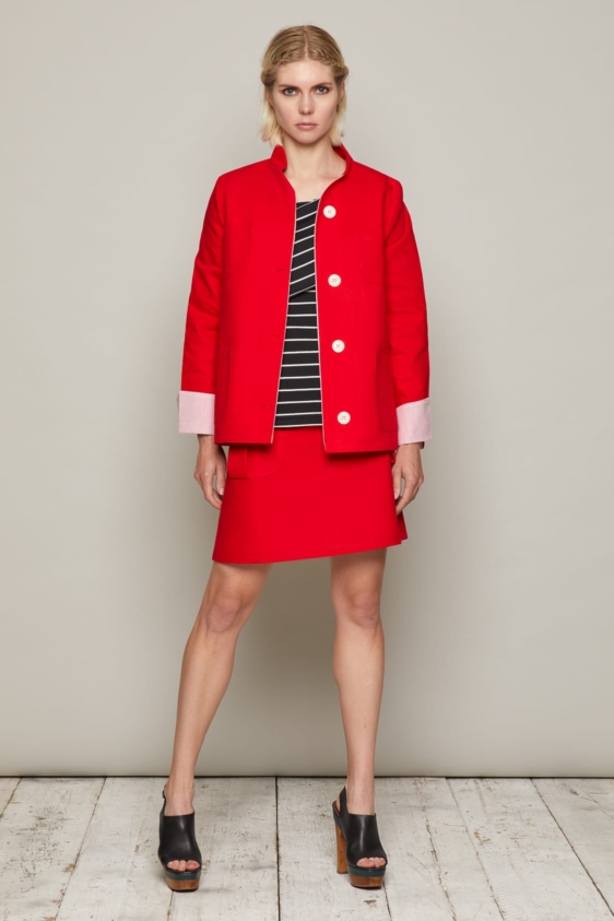 Maureen Jacket (Red) - Image 2