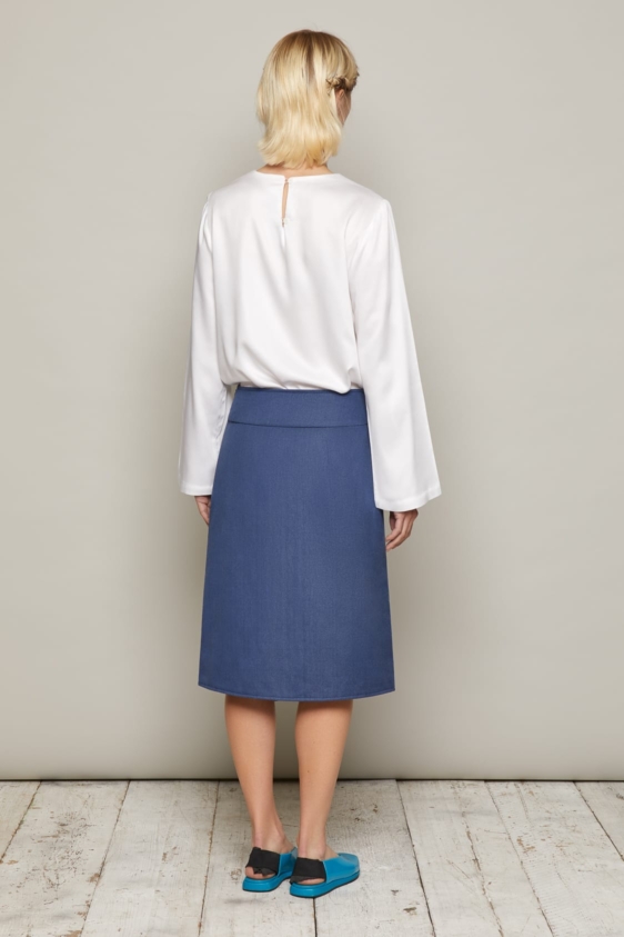 Nicky Skirt (Navy) - Image 3
