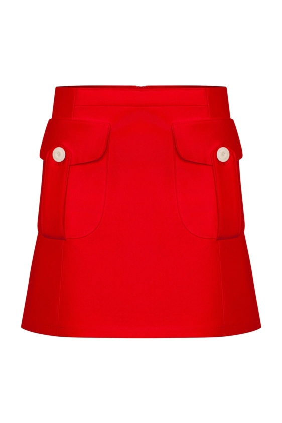 Rhonda Skirt (Red) - Image 4
