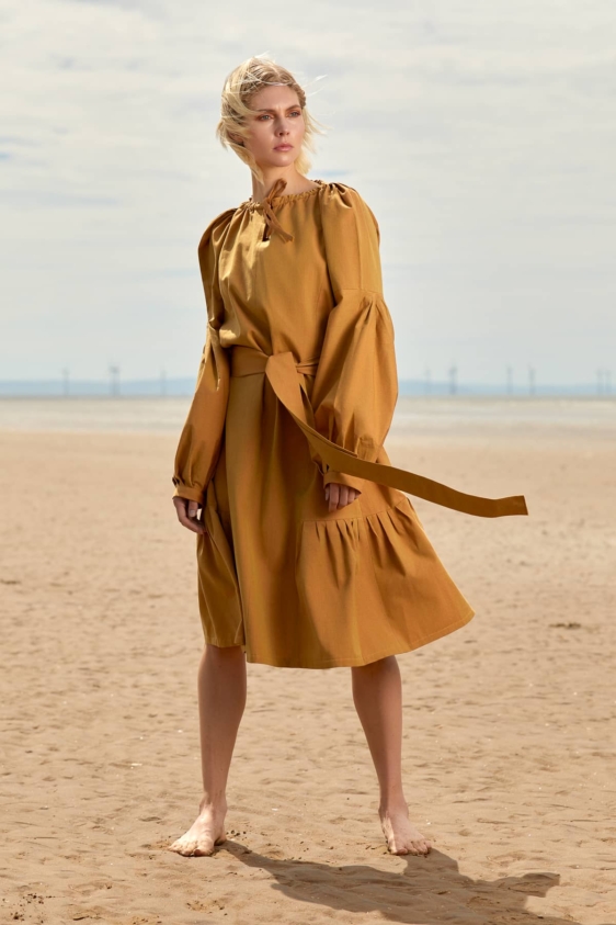 Susie Dress (Orange) - Image 5