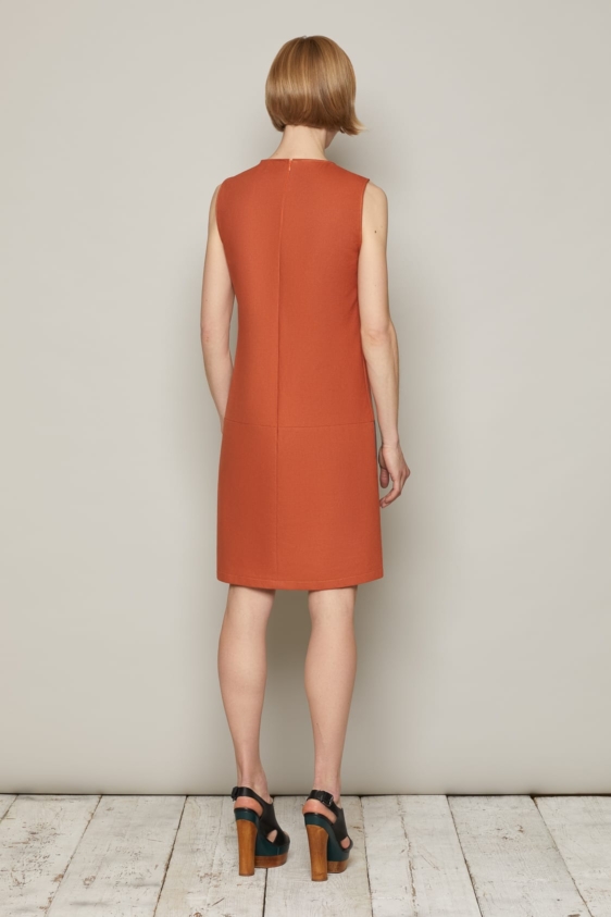 Bella Dress (Brick) - Image 4