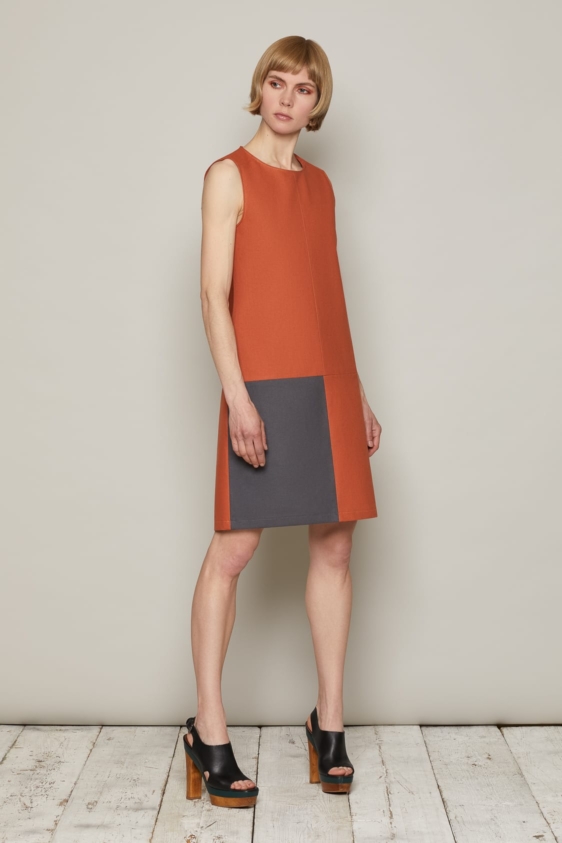 Bella Dress (Brick) - Image 2
