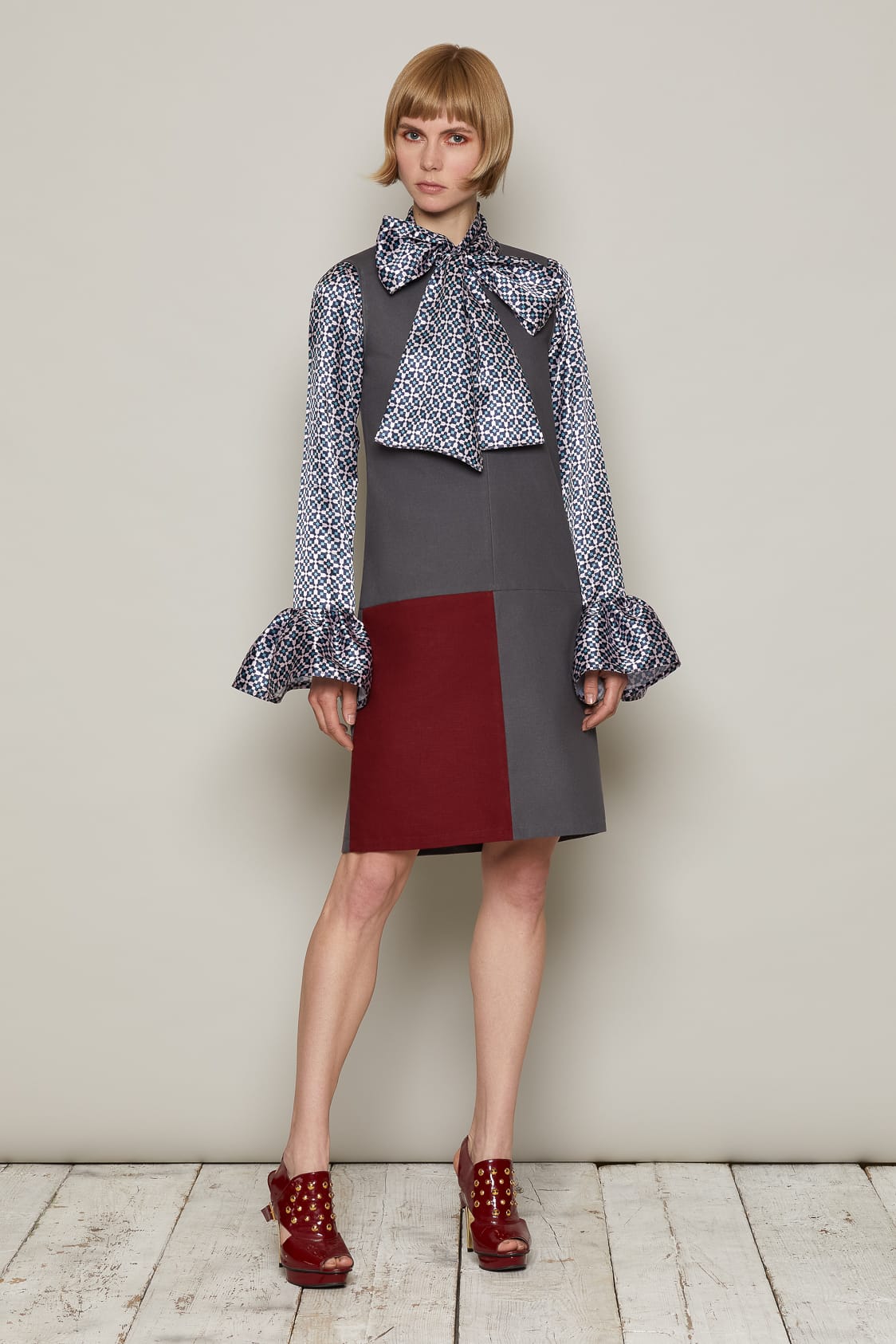 Heidi Blouse (Pink & Blue) - Image 3