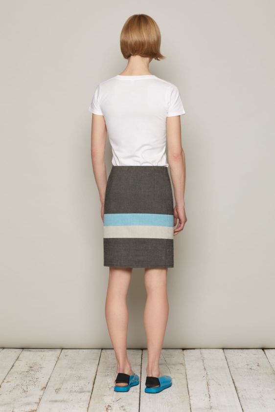 Togo Skirt (Grey) - Image 3