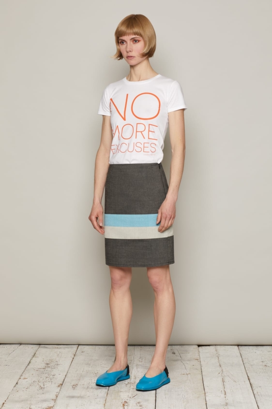 Togo Skirt (Grey) - Image 2
