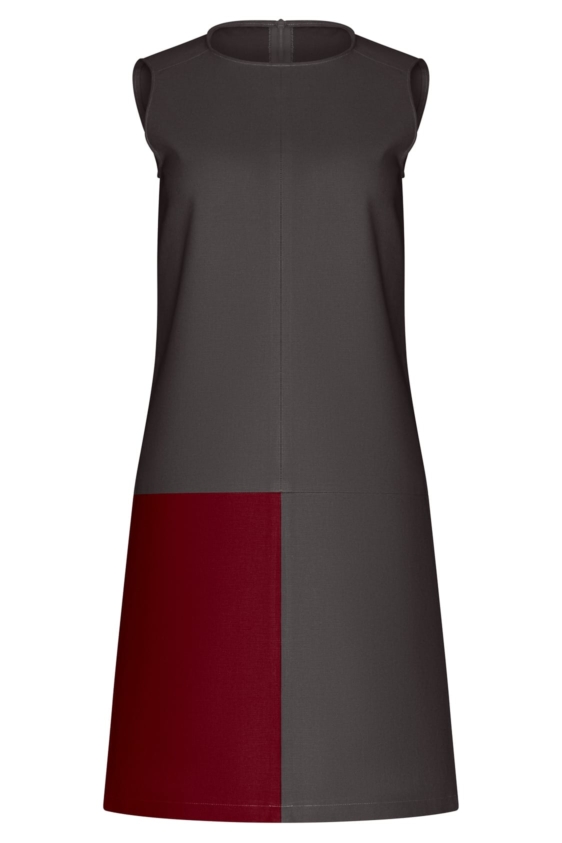 Bella Dress (Slate) - Image 5