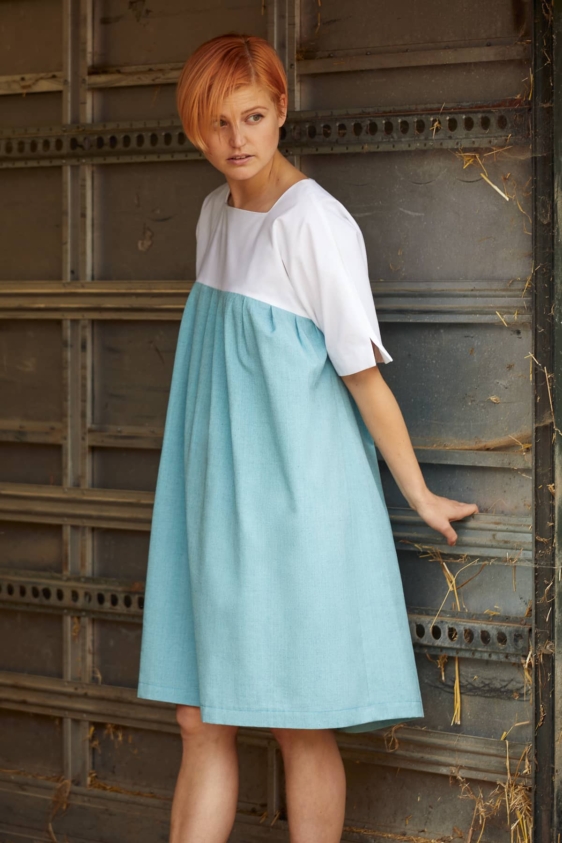Cher Ami Dress (Blue) - Image 5