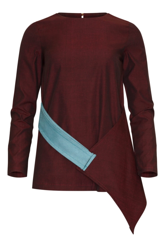 Laika Top (Burgundy) - Image 4