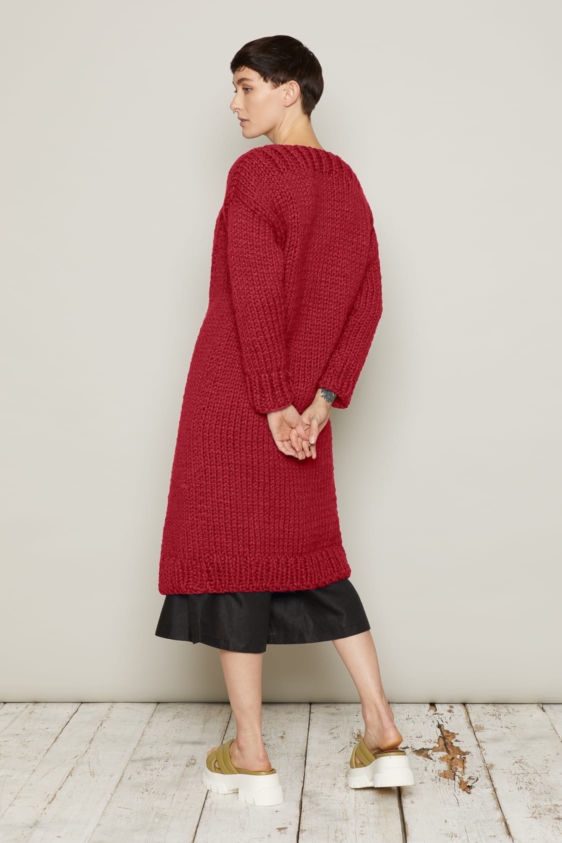 Lena Cardigan (Berry) - Image 3