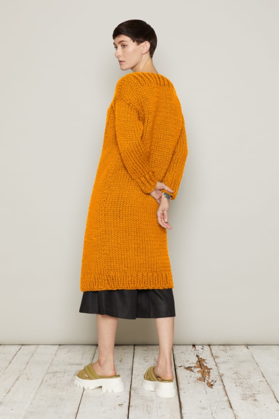 Lena Cardigan (Pumpkin) - Image 3