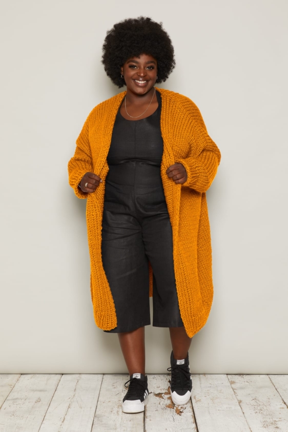 Lena Cardigan (Pumpkin)
