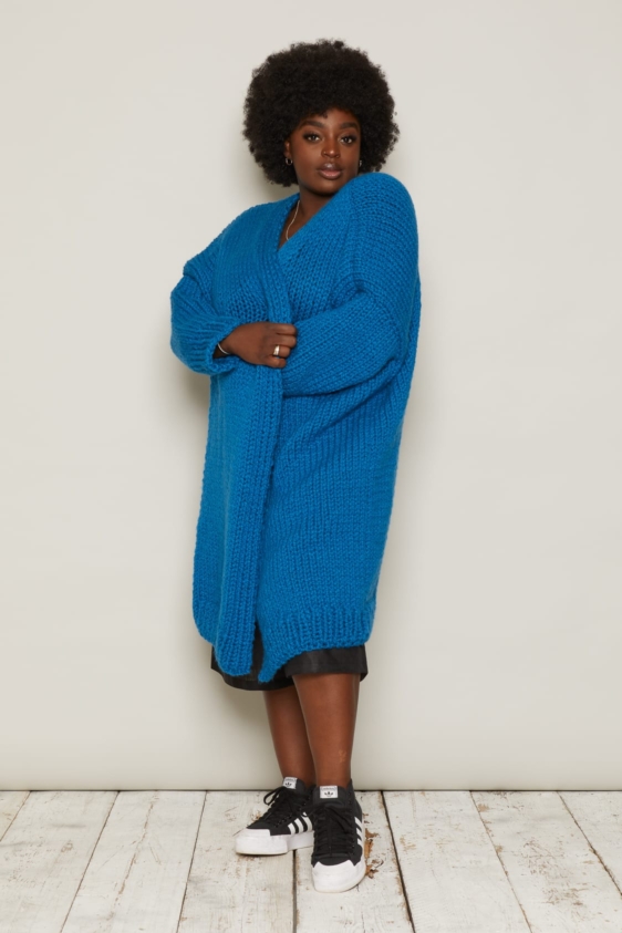 Lena Cardigan (Teal) - Image 3