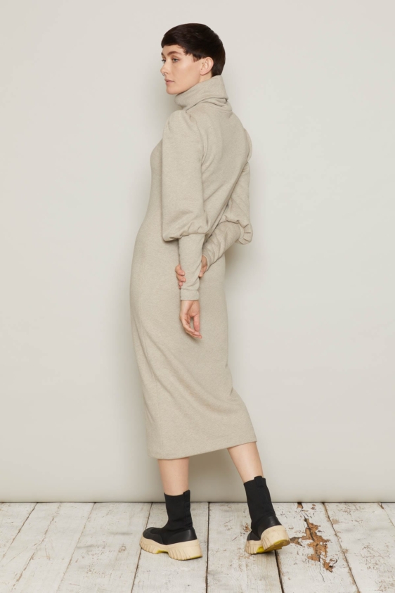 Brynja Dress (Beige) - Image 2