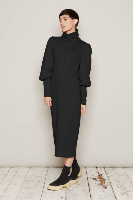 Brynja Dress (Black) - Image 2