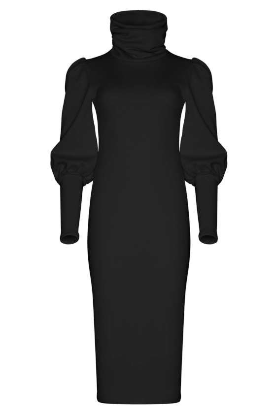 Brynja Dress (Black) - Image 4