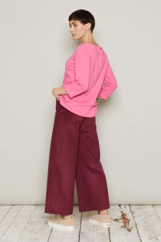 Funi Trousers (Burgundy) - Image 3