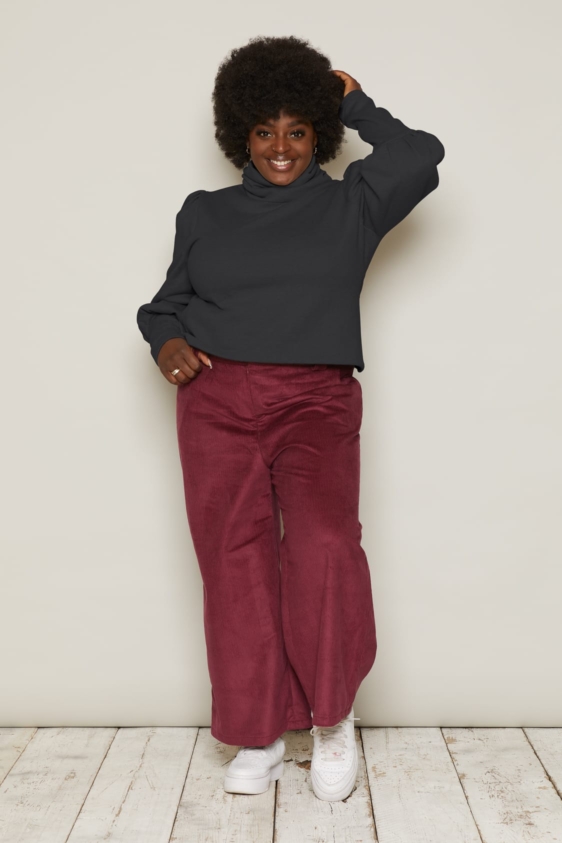 Funi Trousers (Burgundy) - Image 4