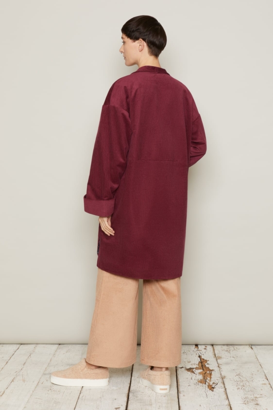 Hilmar Jacket (Burgundy) - Image 4