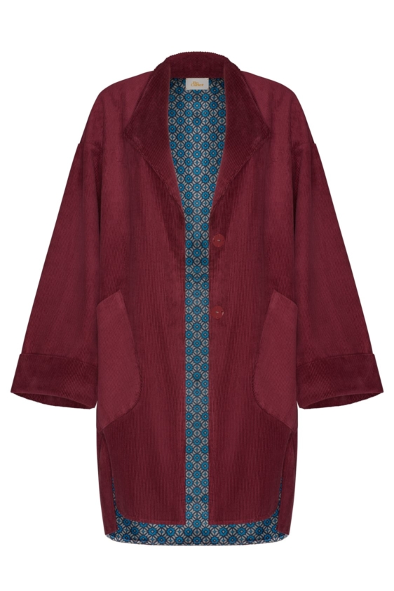 Hilmar Jacket (Burgundy) - Image 5
