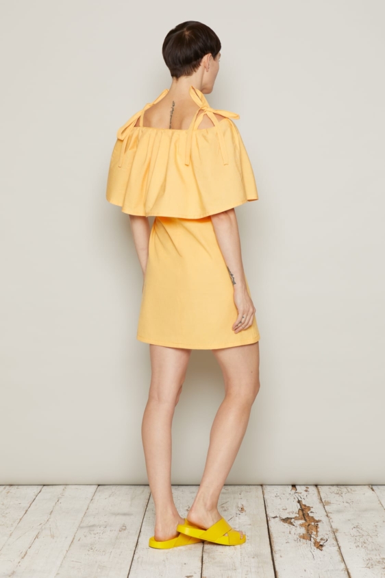 Alvar Dress (Orange) - Image 4