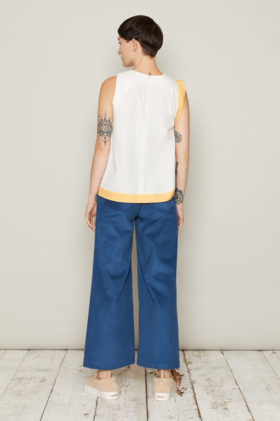 Ari Top (White & Orange) - Image 3