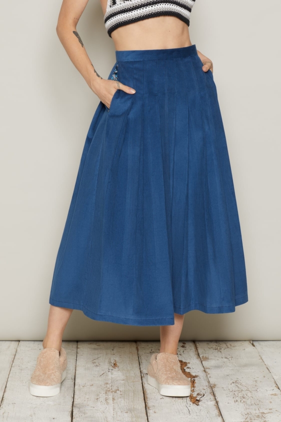 Dagfari Skirt (Blue) - Image 2