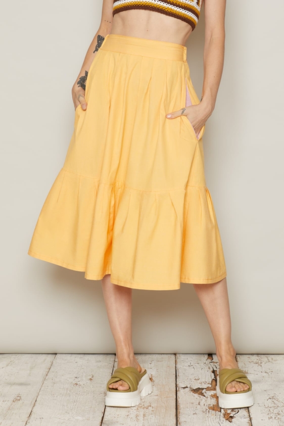 Finndis Skirt (Orange) - Image 2