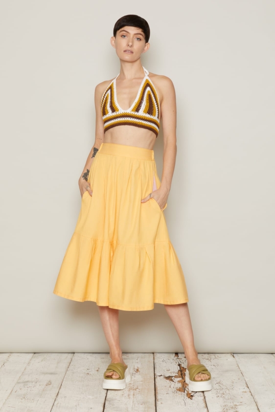 Finndis Skirt (Orange) - Image 3