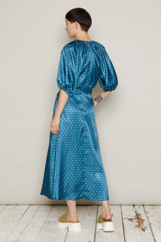 Flosi Dress (Blue) - Image 3